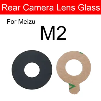 Atgal Galinio vaizdo Kamera, Stiklo Lęšis Meizu m1 m2 m3 m3s M3E M5 M5s M6 M6s M6T S6 Max pastaba Kameros Stiklo Objektyvas su Adhensive Lipdukas
