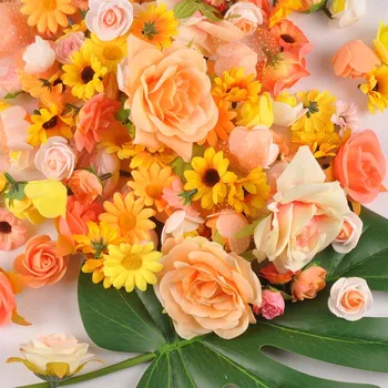 Atsitiktinis Derinys Dirbtinės Gėlės, Vestuvių Šalies Namų Puošybai Šilko/putų Gėlės Dovana 