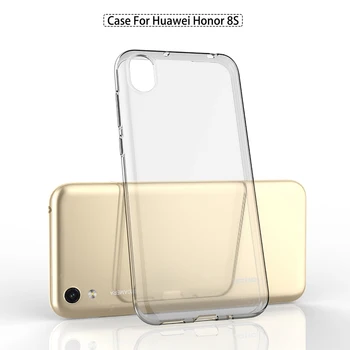 Atveju Huawei Honor 8S 2020 TPU Silicio Aišku, Įrengtas Bamperis Minkštas Atveju Huawei Honor 8S 2019Transparent Galinį Dangtelį Garbę 8S