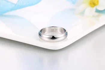 Aukštos Kokybės 4mm Paprasta Sklandžiai Halo Žiedas Bauda Rose Aukso Žiedas Vyrų ir Moterų Išskirtinių Poros Vestuvių Žiedai Jubiliejų Dovana