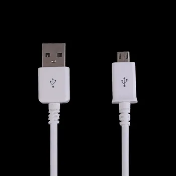 Aukštos Kokybės Juoda Balta 1M Micro USB 2.0 Greito Įkrovimo Kabelių Linijos, Įkroviklis, skirtas Samsung Galaxy S2, S3, S4 Mobiliųjų Telefonų Priedai