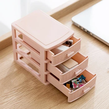 Aukštos Kokybės, Laikymo Stalčių Plastiko Kosmetikos Makiažas Konteinerių Organizuoti Lauke Daugiafunkcį Mini Desktop Storage Box Namų