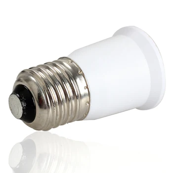 Aukštos Kokybės LED Adapteris E27 į E27 Lempos Laikiklis Keitiklio Lizdas Lemputės, Lempos Laikiklio Adapterio Kištuką Extender Led Šviesos Naudojimo