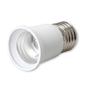 Aukštos Kokybės LED Adapteris E27 į E27 Lempos Laikiklis Keitiklio Lizdas Lemputės, Lempos Laikiklio Adapterio Kištuką Extender Led Šviesos Naudojimo