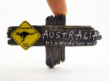 Australijos 3D Kengūros Šaldytuvas Magnetai, Šaldytuvas Magnetai Sienos Magnetas Namų Puošybai Turistų Suvenyrų Menai, Amatai,