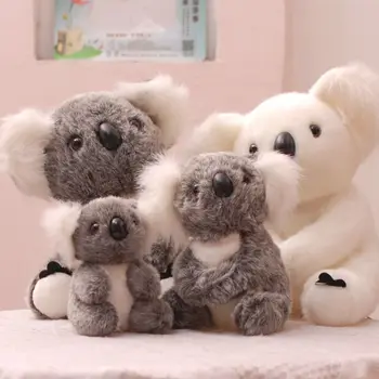 Australijos Koala Padengia Įdaryti Minkštos Lėlės Kawaii Koala Pliušas Žaislai Vaikams, Miela Dovana Draugams Mergaičių, Kūdikių Tėvų-vaikų Žaislai