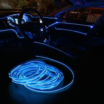 Automobilio LED Šviesos Juostelės 