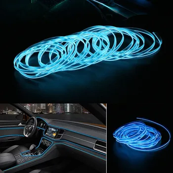 Automobilio LED Šviesos Juostelės 