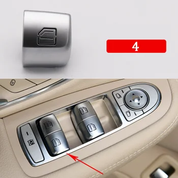 Automobilio salono Lango Stiklo keltuvas mygtuką perjungti Mercedes Benz C klasė W205 C180 C200 C260 C300 C63 W204