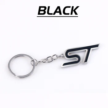 Automobilio Stilius Raktų Žiedas ST Logotipas Ženklelis Metalo Key Chain 