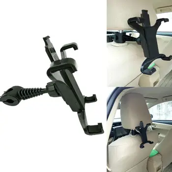 Automobilio Sėdynės atlošo Pagalvėlės Mount Plastiko Mobilųjį Telefoną, Planšetinį kompiuterį Tingus Turėtojas Stovėti Automobilinis Telefono Laikiklis Tablet