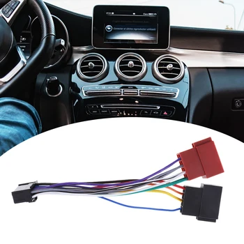 Automobilių Garso ISO Jungtis Auto Radijas Stereo 16-Pin ISO Sukelti elektros Instaliacijos Adapterio Kištukas Laido Jungtis Pioneer Automobilių Reikmenys