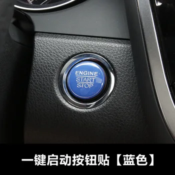 Automobilių Interjero Lipdukai Naujas Aliuminio Lydinio Variklio Mygtuką Padengti Žiedas Apdaila Toyota Camry 2018 Automobilių Optikos Reikmenys