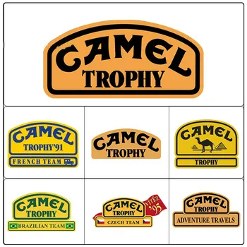 Automobilių Lipdukai, Dekoras Motociklų Lipdukai Camel Trophy Decal Dekoratyvinių Aksesuarų Kūrybos Saulės Vandeniui PVC,13cm*7cm
