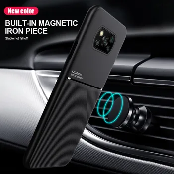 Automobilių magnetinio odos tekstūra moblie telefono dangtelius atveju xiaomi mi10t 5g mi 10t 10 t xiaomi10t pro 6.67