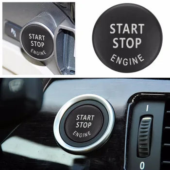 Automobilių Variklio PALEIDIMO Mygtukas Pakeisti Dangtelį išjungimo Jungiklis Priedai Klavišą Dekoro BMW X1 X5 E70 