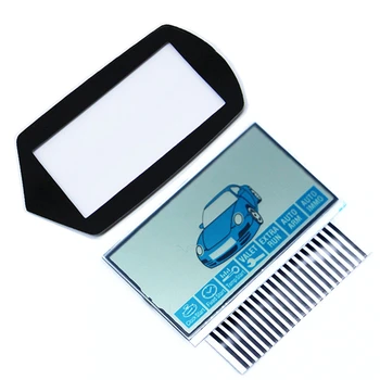 B9 LCD ekranas lankstus kabelis+ LCD pultelio Stiklo Dangtis Starline B9 lcd nuotolinis valdymo Raktas Grandinę + Zebra Stripes