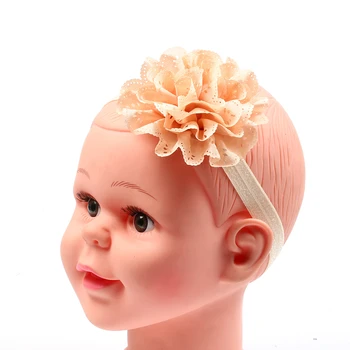 Baby girl lankelis Kūdikio plaukų aksesuarų, drabužių juostos gėlių naujagimių gėlių galvos Apdangalai, tiara headwrap hairband vaikams, Vaikiška