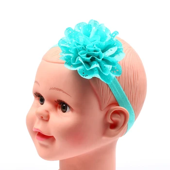 Baby girl lankelis Kūdikio plaukų aksesuarų, drabužių juostos gėlių naujagimių gėlių galvos Apdangalai, tiara headwrap hairband vaikams, Vaikiška