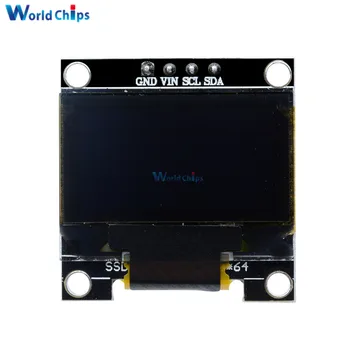 Baltas OLED LCD LED Ekrano Modulis 0.96