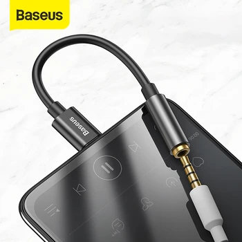Baseus L54 c Tipo su 3.5 mm AUX ausinės ausinių adapteris, usb c iki 3.5 jack audio Ausinių Laido Adapteris, skirtas Xiaomi mi 9 8