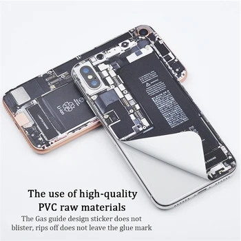 Baterijos Pakeitimo Telefono Lipdukas iPhone 11 Pro Max 11 Pro 11 Naujų Cool Įdomus Komponentas Atgal Odos Lipdukai 