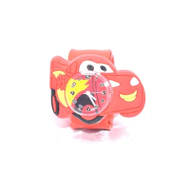 Berniukai Automobilių Stiliaus Kvarciniai Laikrodžiai Raudona Silikono Slap Diržą Vaikams Laikrodžiai Berniukas Vaikams, Dovana Vaikui Žaislas
