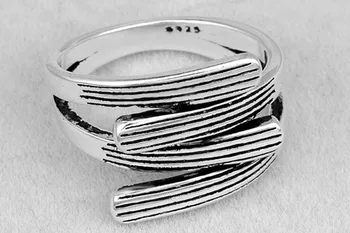 Bijoux 2020 Paprastas Stilius Sidabro Spalvos, Netaisyklingos Geometrinės Žiedai Moterims, Dovanos Didelio Aukščio Piršto Žiedai