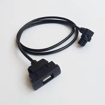 Biurlink Moterų/Vyrų RCD510 RNS315 Radijo Išplėsti USB Sąsajos Kabelis USB Pulto Adapteris, skirtas Skoda Octavia