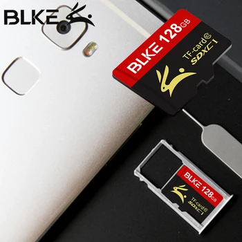 BLKE micro sd kortelę 16GB 32GB 64GB 128GB 256 GB TF Kortele High Speed atminties kortelė smartPhone /Stebėjimo kamerą/planšetinis kompiuteris