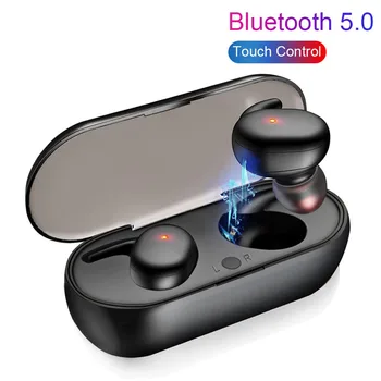 Bluetooth 5.0 Belaidės Stereo Ausinės Ausinių ausų Triukšmo Mažinimo Vandeniui Jautrių Ausinių laisvų Rankų įranga Su Įkrovimo Atveju