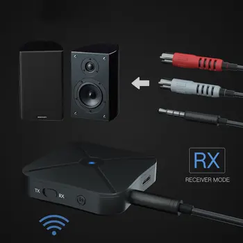 Bluetooth 5.0 Imtuvo ir Siųstuvo Garso Muzikos Stereo Bevielis Adapteris, RCA 3.5 MM AUX Lizdas, Garsiakalbis TV Car PC
