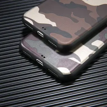Boucho Armijos Žalia Maskuotė Atveju iPhone, 12 Mini Pro 11 Max XS 6 6s 7 8 Plus X XR XS Max SE 5 5s Silikono Telefono Atvejais Dangtis