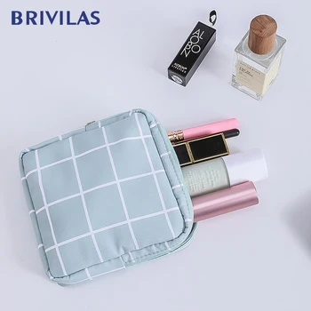 Brivilas moterų mažųjų kosmetikos krepšys nustatyti užtrauktukas mergaičių mini makiažas lūpų, krepšiai kelionės ausinės monetos vystymo organizatorius dėklas krepšiai