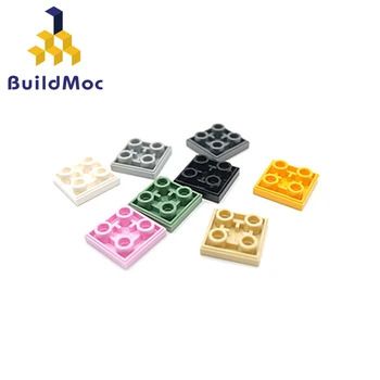BuildMOC Suderinama Surenka Dalelių 11203 2x2 Statybinių Blokų Dalys 