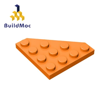 BuildMOC Suderinama Surenka Dalelių 30503 Pleišto, Plokštės 4x4 nupjautas Statybinių Blokų Dalys 