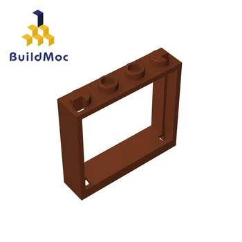BuildMOC Suderinama Surenka Dalelių 60594 1x4x3For Statybinių Blokų Dalys 
