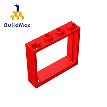 BuildMOC Suderinama Surenka Dalelių 60594 1x4x3For Statybinių Blokų Dalys 