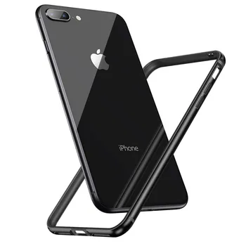 Bumper Case For iPhone Xs Max Xr 8 7 6 6s Plius Coque Aliuminio Rėmas atsparus smūgiams gaubtas, Skirtas 
