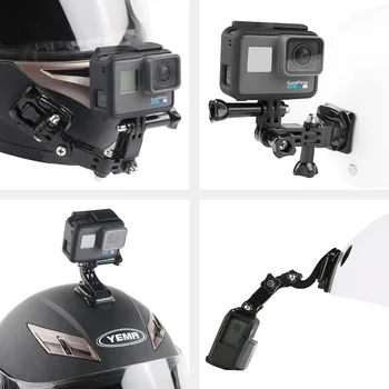 Butas Lenkti Klijais, Tvirtinimo elementai Lipdukas tvirtinimas GoPro Hero 8 Black 7 6 5 Max Yi 4K Osmo Veiksmų Kamera Go Pro Priedai