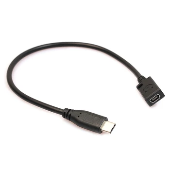 C tipo USB 3.1 Vyras į Mini USB Female Įkrovimo Kabeliu Nexus 6P