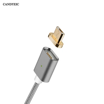 CANDYEIC Magnetinis Duomenų Micro USB Kabeliu, Skirta 