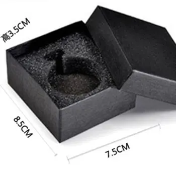 Carlota Kišeninio Laikrodžio Dėžutė Dovanų Dėžutė Kišenėje Žiūrėti Grandinės Karoliai Box Pocket Žiūrėti Aukštos Kokybės Laikrodis Box black Bakas
