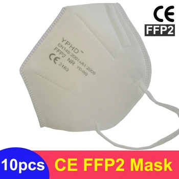 CE 5 Sluoksnių FFP2 Veido Kaukė Anti Virus Dulkių Kvėpuojantis KN95 Kaukės, Respiratorius Saugos patvirtinta fpp2 kaukė ffp2mask