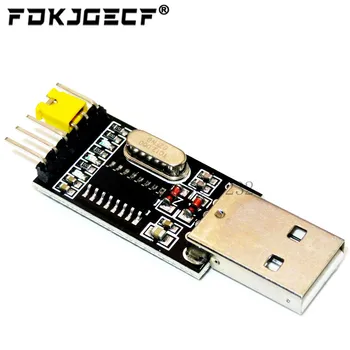 CH340 USB TTL konverterio UART modulis CH340G atnaujinti atsisiųsti mažą vieliniu šepečiu plokštė STC mikrovaldiklis valdybos USB eilės