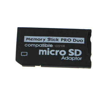 ChengChengDianWan Aukštos Kokybės Mini Micro SD SDHC TF Atminties Stick MS Pro Duo Adapteris Keitiklis Kortelė psp 1000 2000 3000