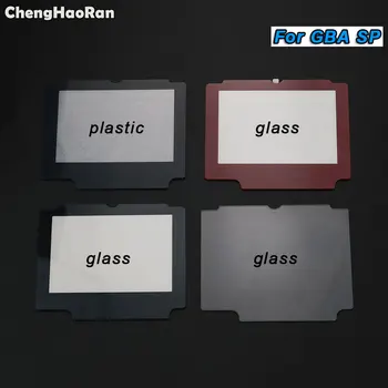 ChengHaoRan Plastiko, Stiklo Lęšis GB, GBC GBA SP GBP GBL Ekrano Stiklo Lęšis Gameboy Advance Spalva Objektyvas Gynėjas W/ Adhensive
