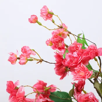 Cherry Blossom Dirbtinės Gėlės Šilko Gėlių, Vestuvių Dekoravimas, Maža kaina, Rausvos spalvos, Dekoravimo, Namų Valentino Diena Dovana