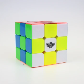 Ciklonas Berniukai 3x3x3 Profissional Magic Cube Konkurenciją Puzzle Kubeliai Žaislai Vaikams, Vaikams cubo magico Ne Lipdukas Vaivorykštė