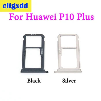 Cltgxdd 1 vnt Nauja Huawei P10 Lite P10 Plius SIM Kortelės Dėklas & Micro SD Kortelės Plokštelės Laikiklį Lizdo Adapteris Dual SIM atsarginės Dalys